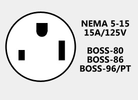 NEMA 5-15 15A/125V